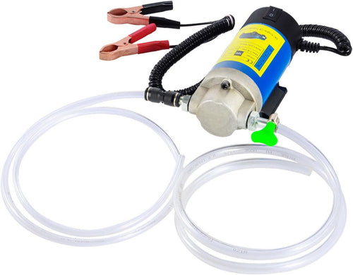 AIGMlSON12V 100W Engine Oil Pump | Electric Oil Change Extractor Pump，Electric Fluid Transfer Pump for Engine Oil, Equipped With 3 Pipes-Low Noise