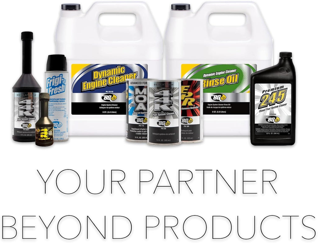 BG Advanced Formula MOA PN 115 Motor Oil Additive, Engine Oil Supplement, 11 fl oz Can with Keychain, Pack of 1