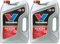 Valvoline High Mileage with MaxLife Technology SAE 5W-20 Synthetic Blend Motor Oil 5 QT